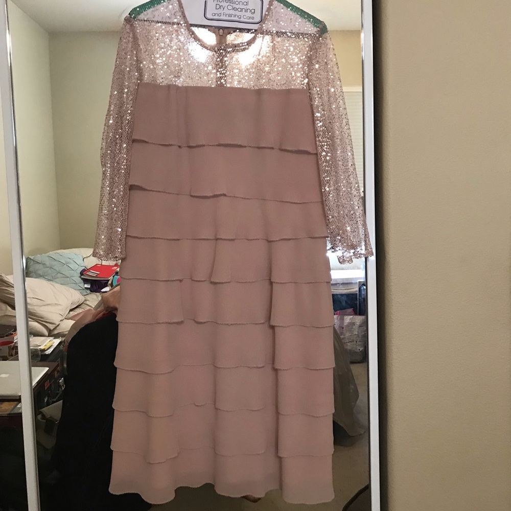 Pretty holiday dress! Get your sparkle on!